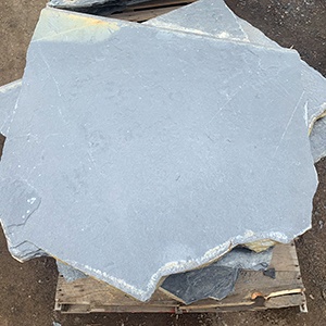 Black Marble Quartzite 2 Inch Flagstone Oversize