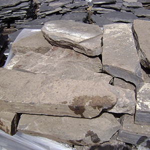 Rundle Stone 3 Inch Flagstone in Brown