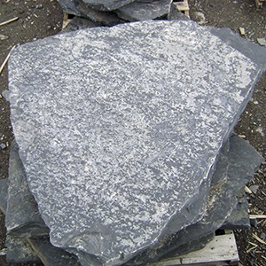 Rundle Stone 4 Inch to 5 Inch Flagstone Slabs in Black