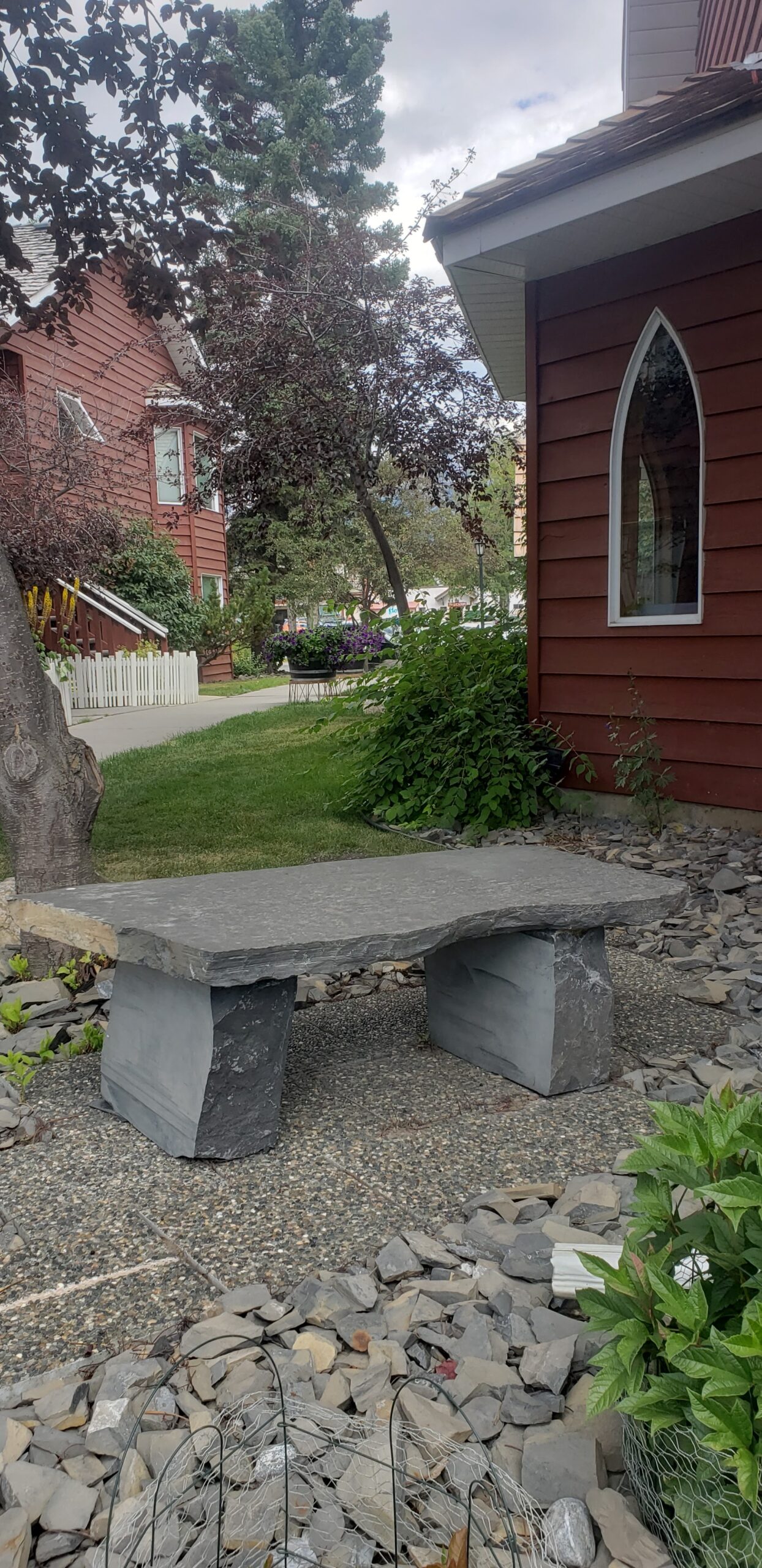 Rundle Stone Bench