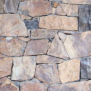 Rundle Stone 3 Inch to 5 Inch Brown Random